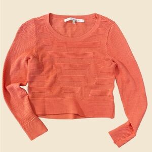 Rachel Rachel Roy Coral Textured Knit Cropped Sweater Women’s XS